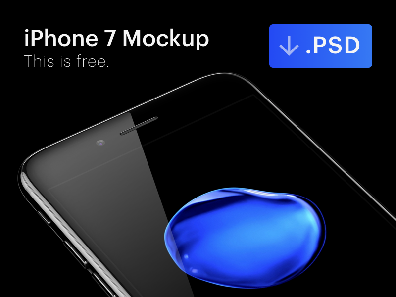 Download iPhone 7 Mockup PSD by Ramotion on Dribbble