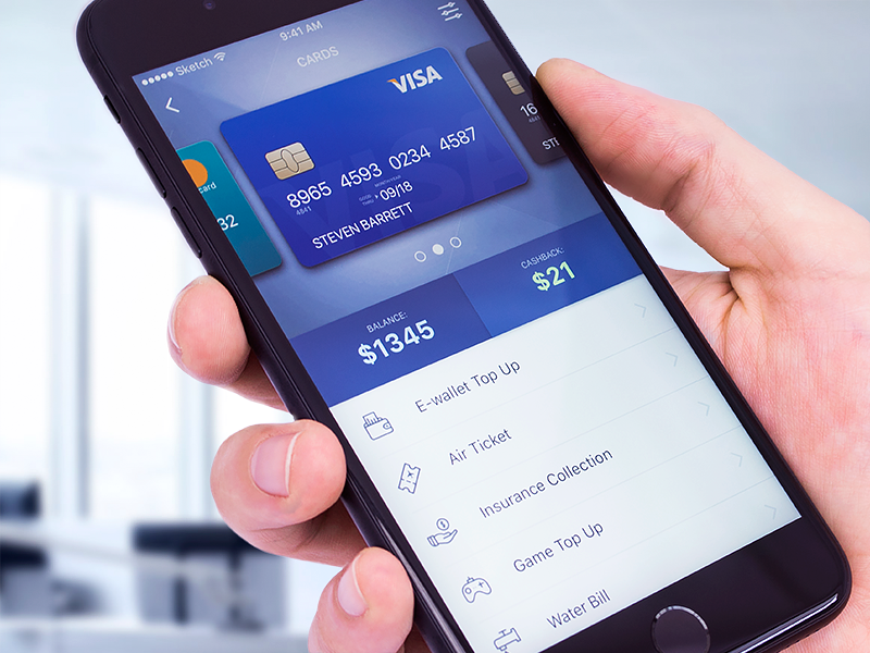  Banking  App Design Cards UX  UI by Ramotion on Dribbble