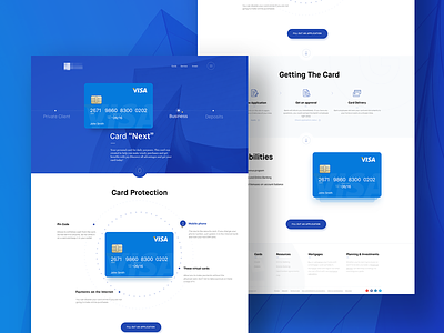 Landing Page Website app website blue website clean ui corporate website ecommerce front end developer homepage landing page page layout ui ui design ux web app web layout web ui web ui design