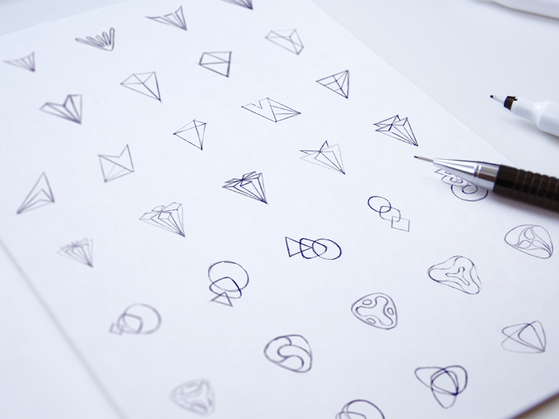 20 Inspiring Examples of Logo Design Sketching  Logo sketches Logo design  infographic Logo design process