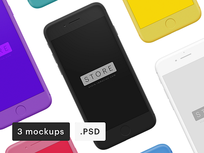 Download Smartphone Mockup Designs Themes Templates And Downloadable Graphic Elements On Dribbble