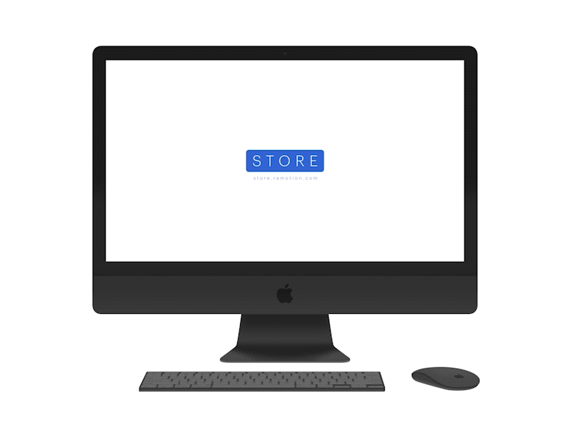 iMac 215 Mockup freebie for Figma and Adobe XD