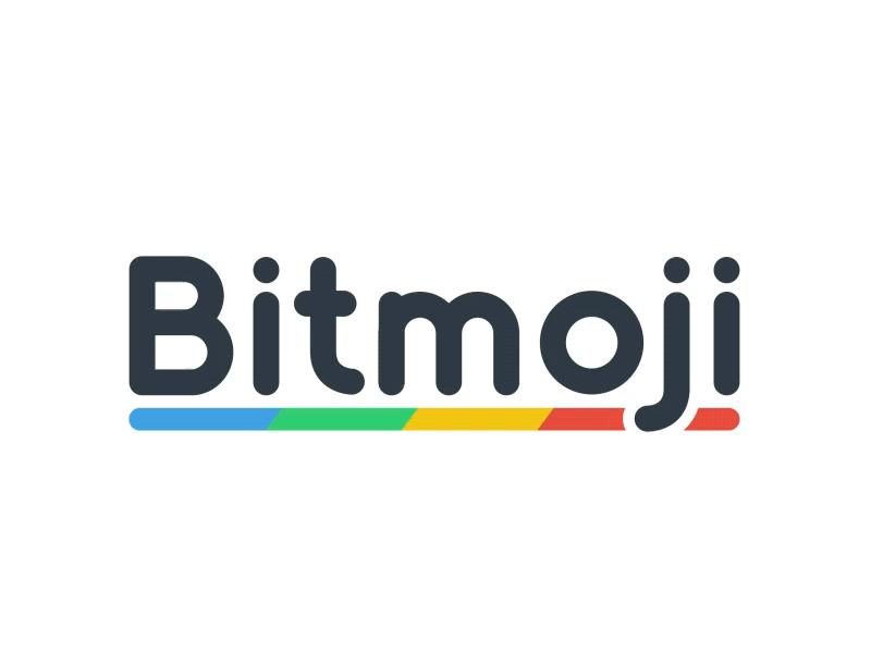 Bitmoji Wordmark Animation