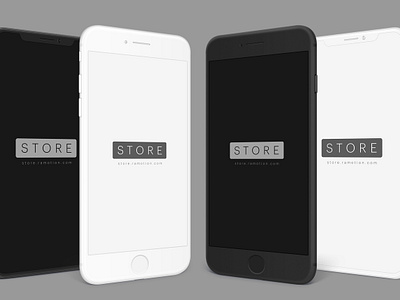 iPhone Mockup X & 8 by Ramotion on Dribbble