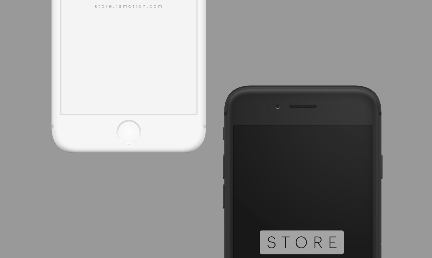 Download iPhone 8 Mockup Clay by Ramotion on Dribbble