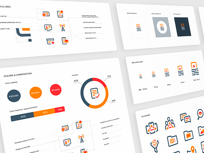 Cellebrite Pictogram System white background design inspiration application icon saas logo corporate logo visual identity icon design cool icons icons ui style guide flat illustrations vector illustration tech logo flat illustration logo brand identity style guide design system
