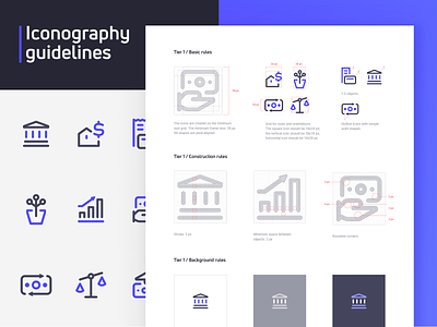 Corporate Icon Branding Design: iconography icons pack flat
