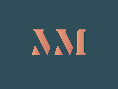 Logo MM branding design logo