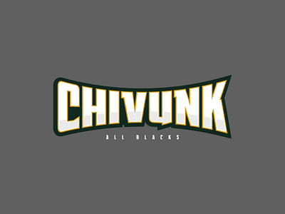 Chivunk Logo branding design logo naming sports team team logo typography