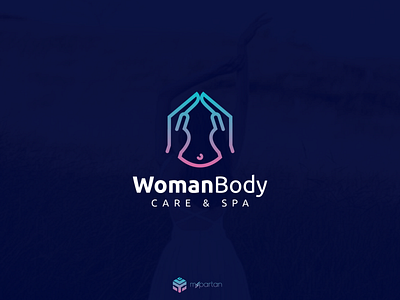 Women Body Care Spa Logo Design