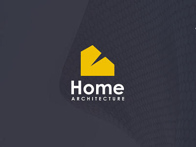 Home Architecture Logo agency architecture brand branding business clean corporate creative design home logo modern
