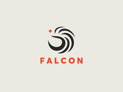 Falcon logo design power