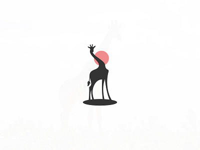 Giraffe logo, Animal logo design kids logo