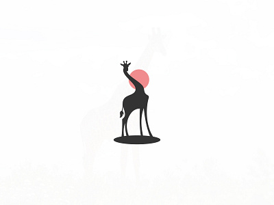 Giraffe logo, Animal logo design