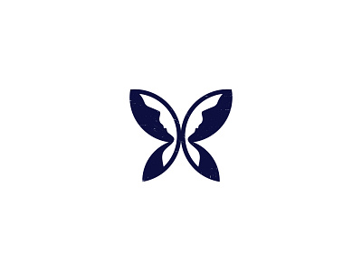 Butterfly Salon Logo woman