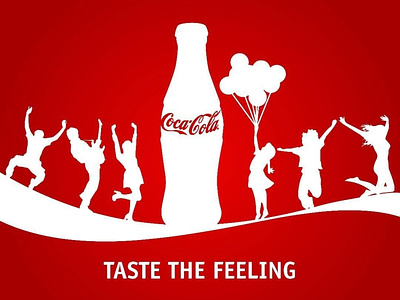 Ad Concept advertisement brand branding clean cocacola design graphic design illustration red simple design