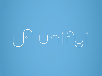 unifyi logo branding design illustration logo typography vector