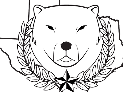Logo for a Buddy bear logo texas