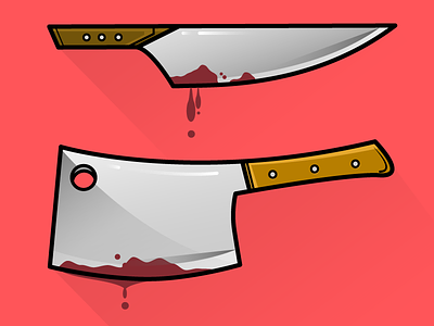 Friday the 13th blood cleaver friday halloween horror icon illustration illustrator knife sharp