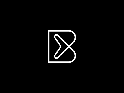BMRNG FILMS boomerang film letter logo mark production