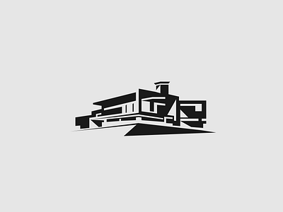 H12 architecture house logo mark