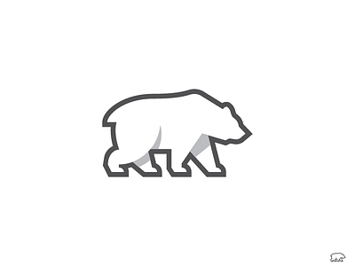 Polar bear bear california logo mark polar symbol