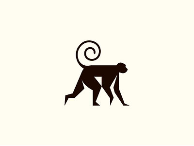 monkey indian logo mark monkey symbol