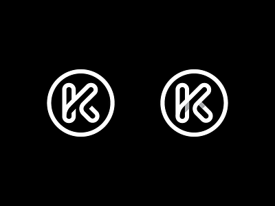 ek ambigram e k letterform logo mark monogram type typography
