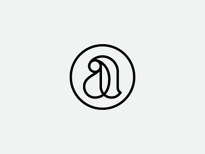 a a letter letterform mark monogram