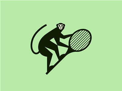 Tennis Monkey monkey sport tennis