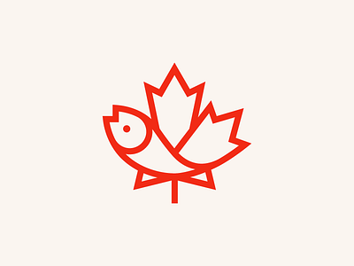 Canada canada fish flag leaf maple.