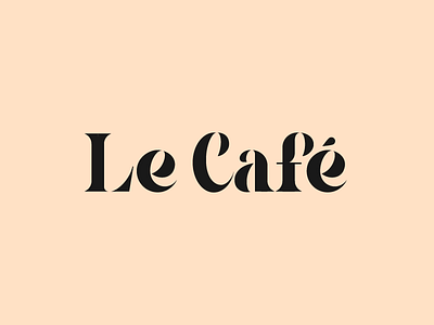 Le Café