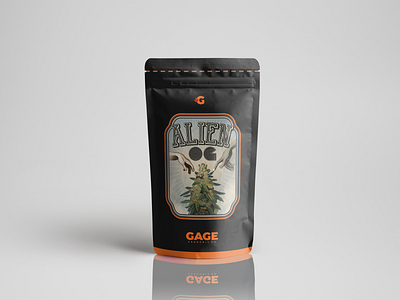 "Alien OG"  Packaging Design for Gage