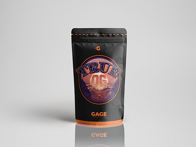 "True OG" Packaging Design for Gage Cannabis