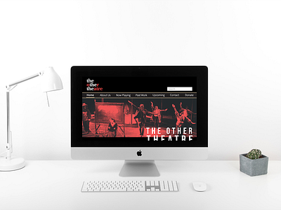 The Other Theater Website Re-Design designer theater web design webdesign website website design