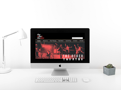 The Other Theater Website Re-Design