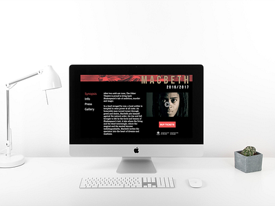 The Other Theater Website Re-Design