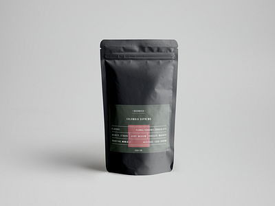 Guernica Coffee | Coffee Pouch Label branding coffee coffee shop corporate identity package stationery