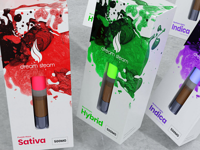 Packaging Design Concept - Dream Steam