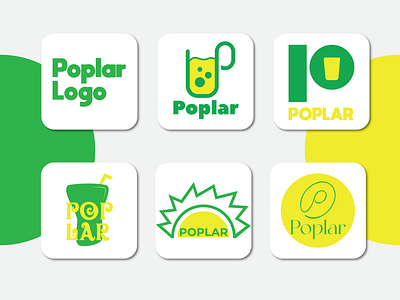 Poplar Concept Logo brand branding design graphic design illustration logo minimal vector