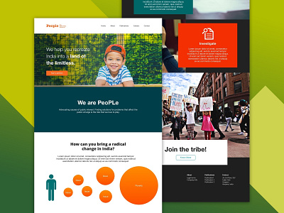 Social Petition Website Design