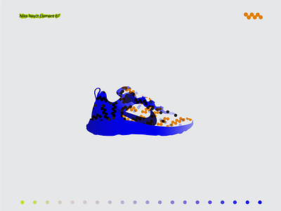 Nike Silhouette color colors design gradient illustration nike nike shoes nike sneakers pattern shoes silhouette sneakers