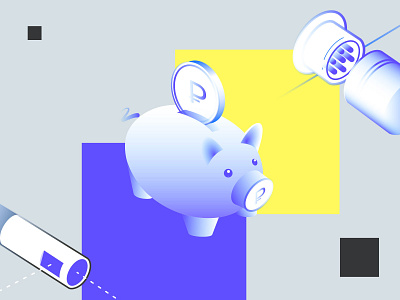 Piggy bank icon