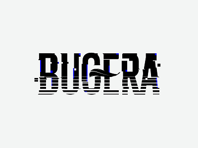 Bugera Band band logo distorted female vocal glitch lettering logo music logo rock band vector