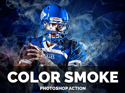 Color Smoke Photoshop Action