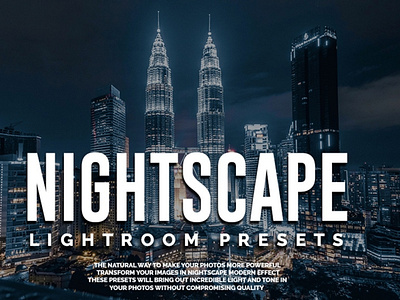 Nightscape Lightroom Presets