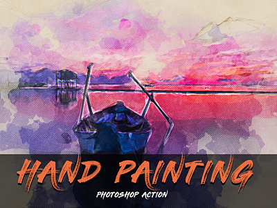 Hand Painting Photoshop Action