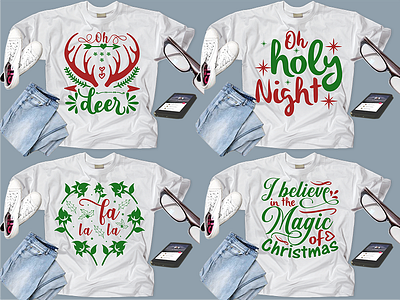 Christmas Tshirt design project