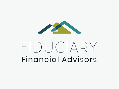 Fiduciary Financial Advisors — Logo Rough brand identity branding logo