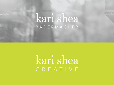 Personal Branding — Kari Shea Logo brand identity branding logo wordmark